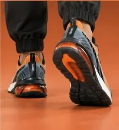 CADEO MEN SHOES 225402 BLACK ORANGE 3