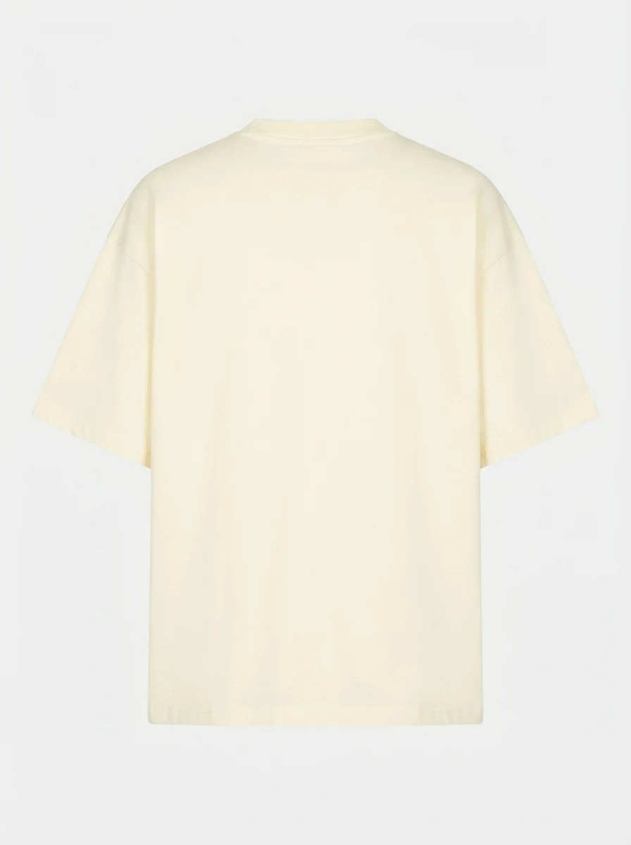 THAILAND FRONT PRINT 5 SLV T-SHIRT-4XL-CREAM, image 4