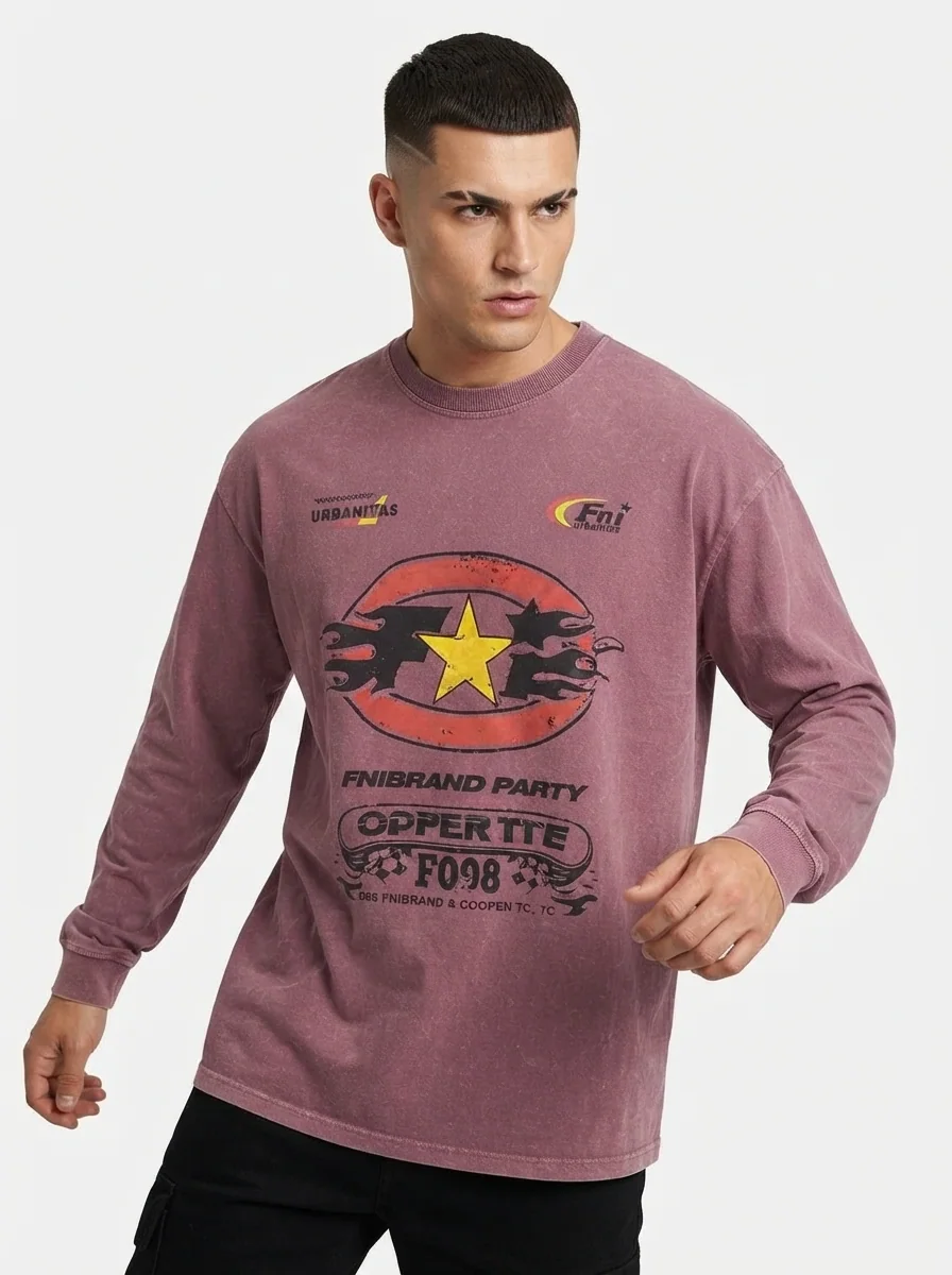 URBANITAS ACIDWASH F/S TSHIRT