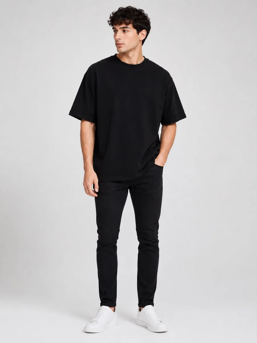 EMARSI PLAIN  5SLV TSHIRT, image 2