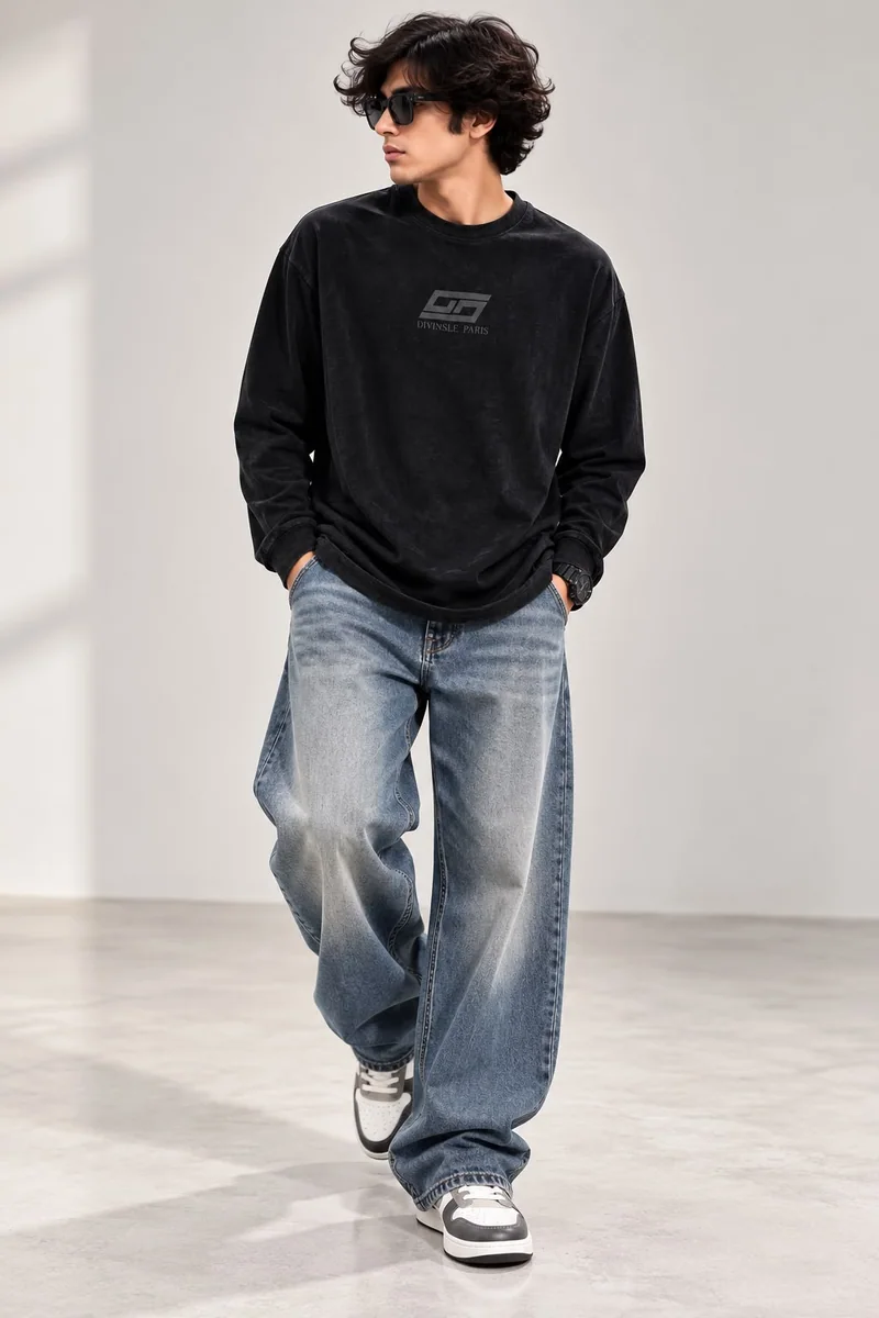 GR6448 FASHION F/S R/N T-SHIRT