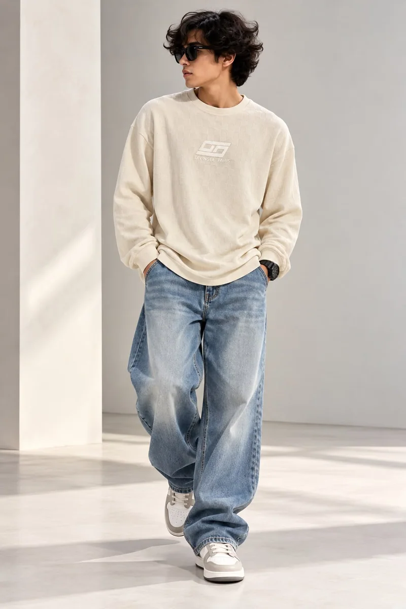GR6448 FASHION F/S R/N T-SHIRT