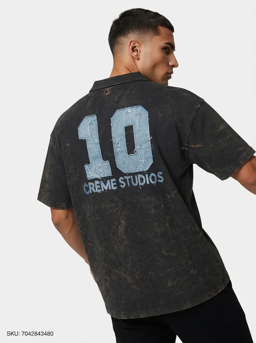 NEVER A.WASH COLLAR TSHIRT, image 2