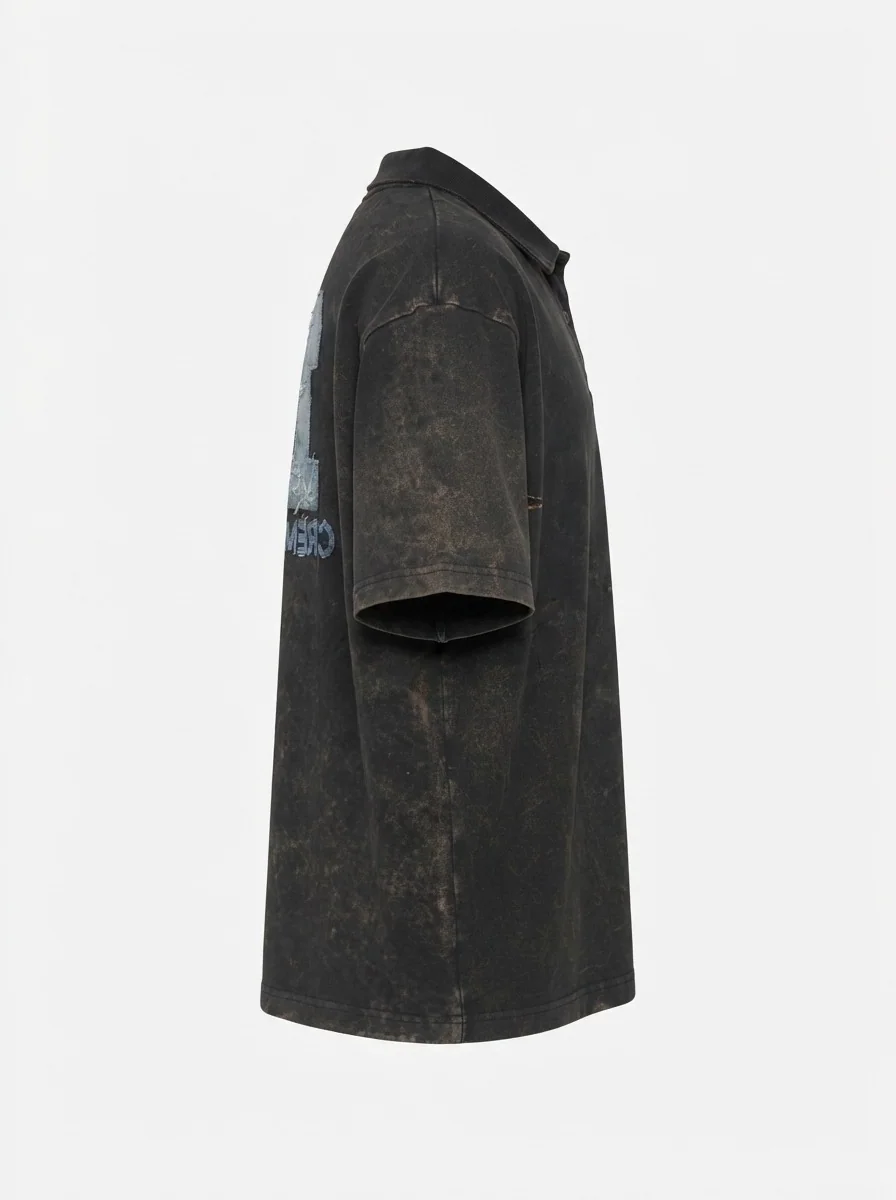 NEVER A.WASH COLLAR TSHIRT, image 6