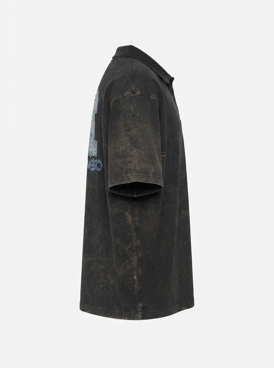 NEVER A.WASH COLLAR TSHIRT, image 6