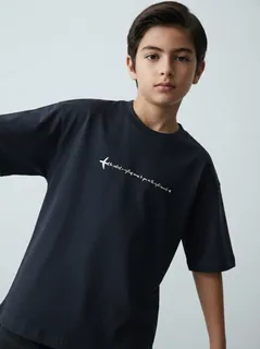 CALVIN R/N 5SLV T SHIRT 1