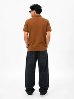 GR5209 MOUNT JACK COLLAR EMBROIDERY T-SHIRT 1