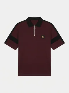 CALVIN POLO ZIP 5SLV T SHIRT 3