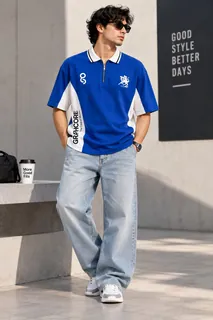 GRAPH CORE 5SLV POLO TS SHIRT 1