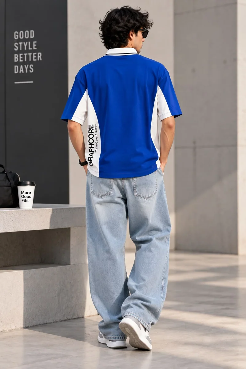 GRAPH CORE 5SLV POLO TS SHIRT, image 2