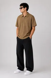 GR4410 BLACKOUT ZIP PLAIN 5 SLV T SHIRT 3
