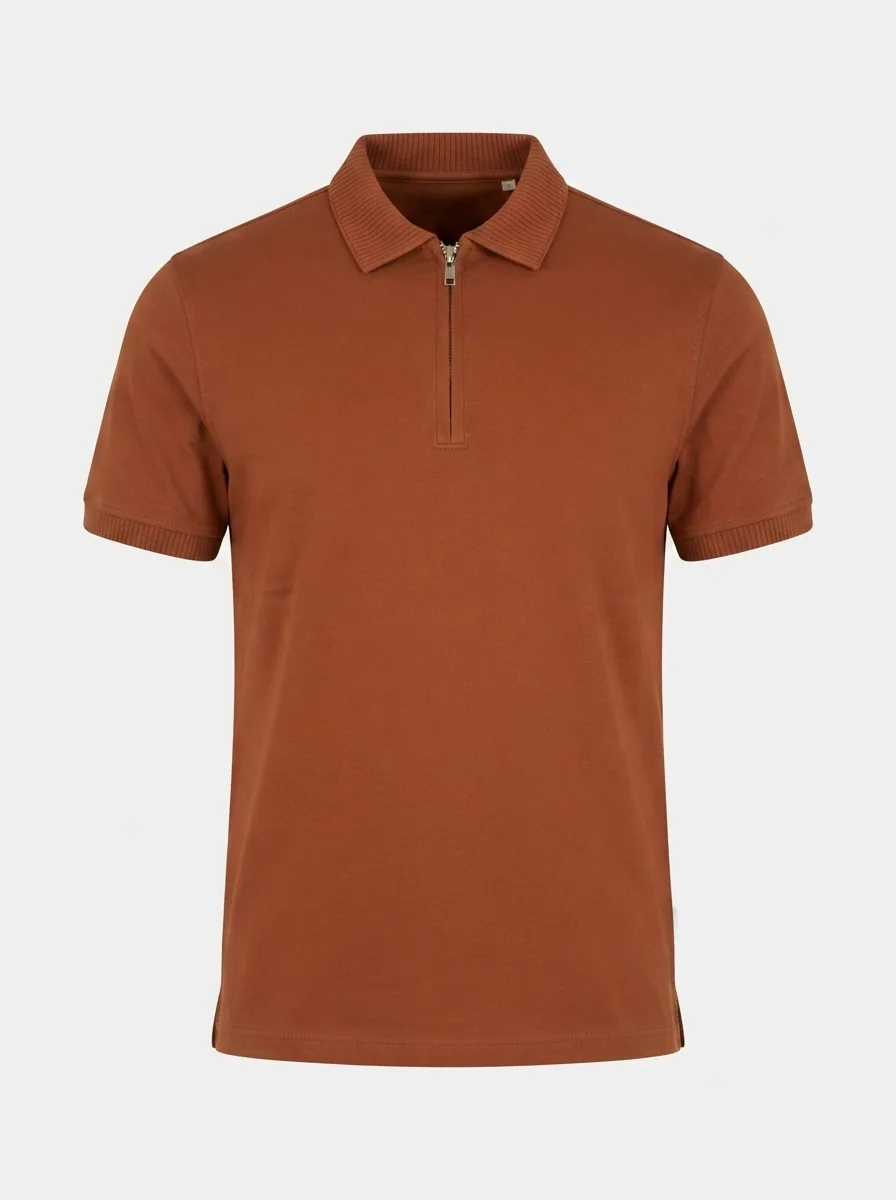 URBANITAS ZIP COLLAR H/S T-SHIRT, image 5