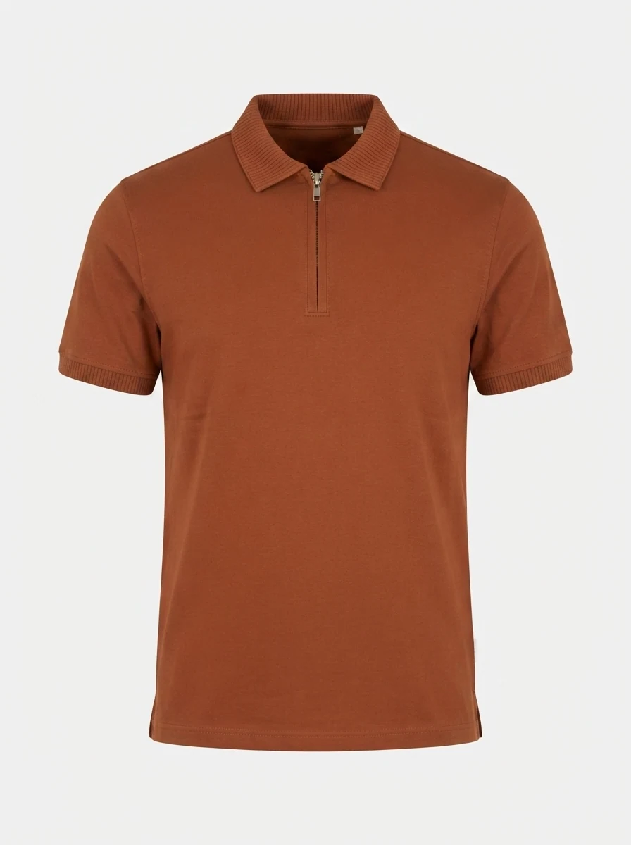 URBANITAS ZIP COLLAR H/S T-SHIRT, image 5