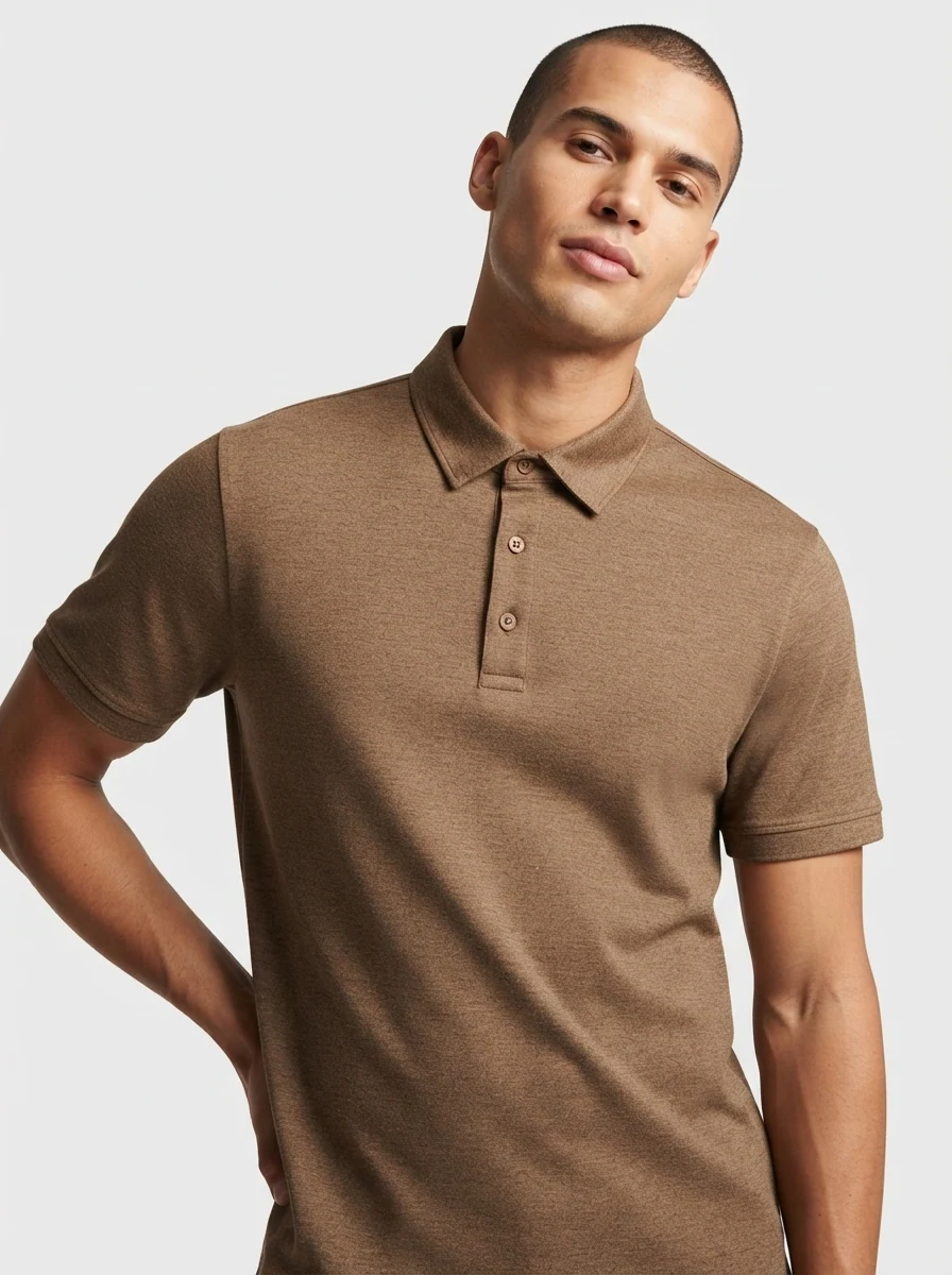 GR1124 TURKEY COLLAR T-SHIRT, image 3