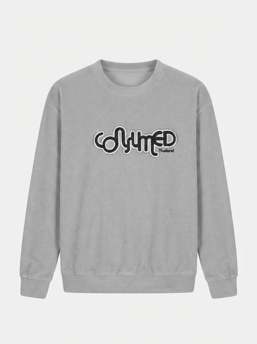 GR1107 THAILAND F/S CORDUROY T-SHIRT, image 3