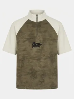 CC APPAREL POLO ZIP 5SLV T-SHIRT 3