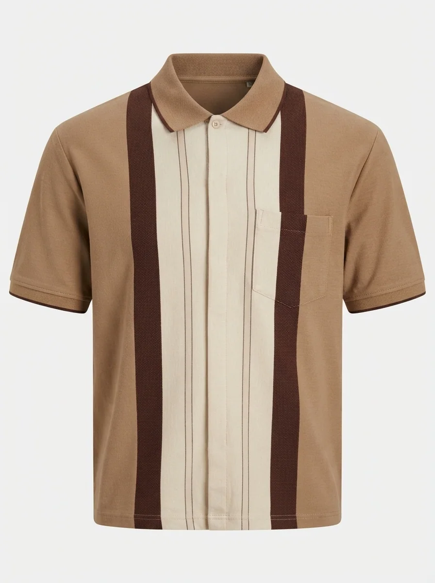 EITHAM STREETCOLLAR STP T SHIRT, image 3
