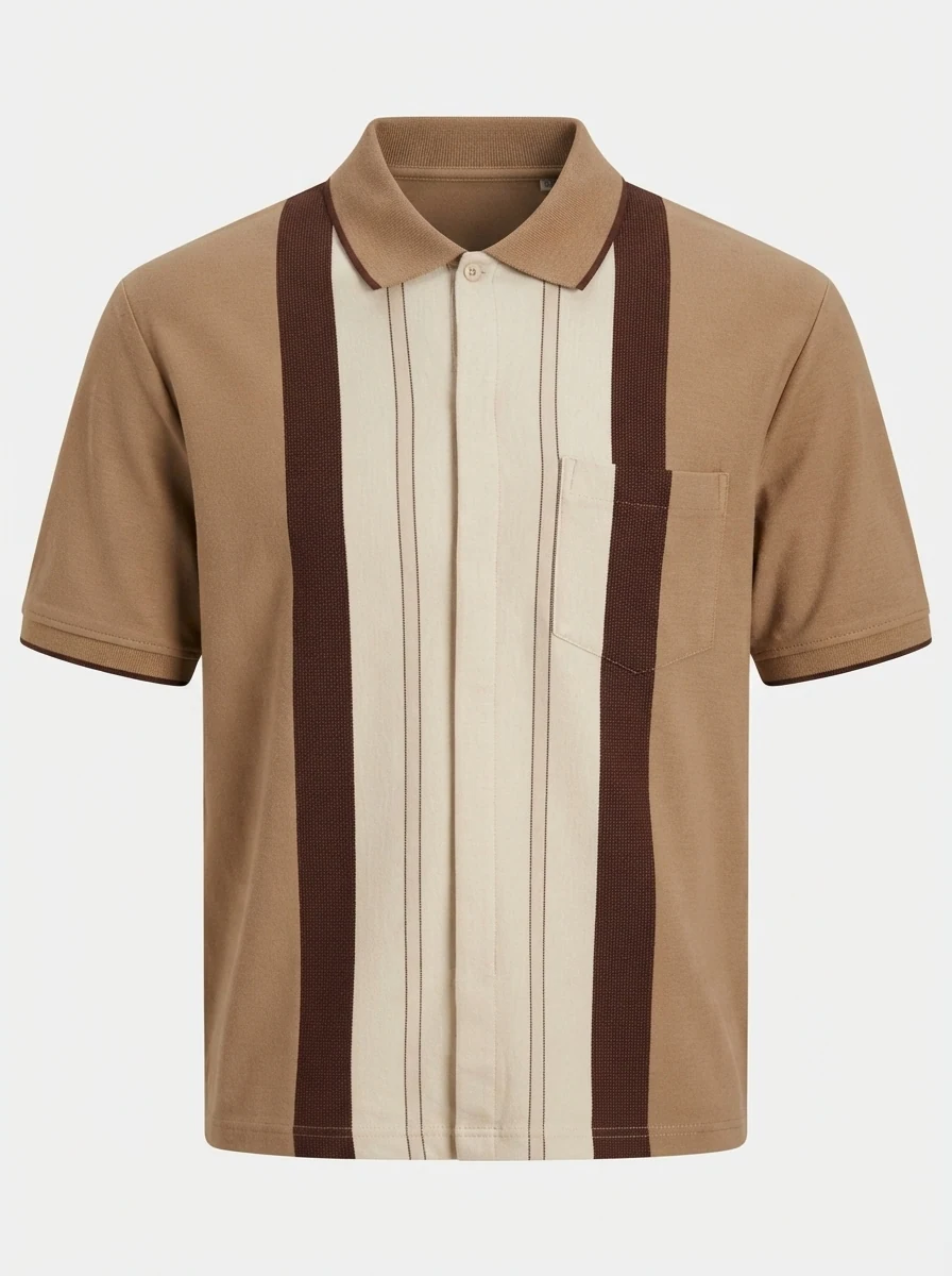 EITHAM STREETCOLLAR STP T SHIRT, image 3