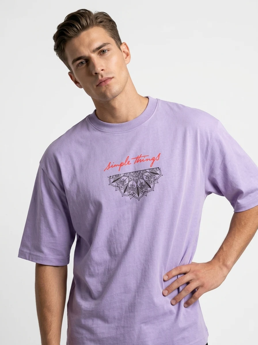 GR4027 MACOSTE SIMPLE THINGS BACK PRINT 5 SLV T-SHIRT, image 2