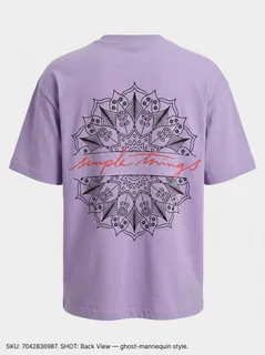 GR4027 MACOSTE SIMPLE THINGS BACK PRINT 5 SLV T-SHIRT 8