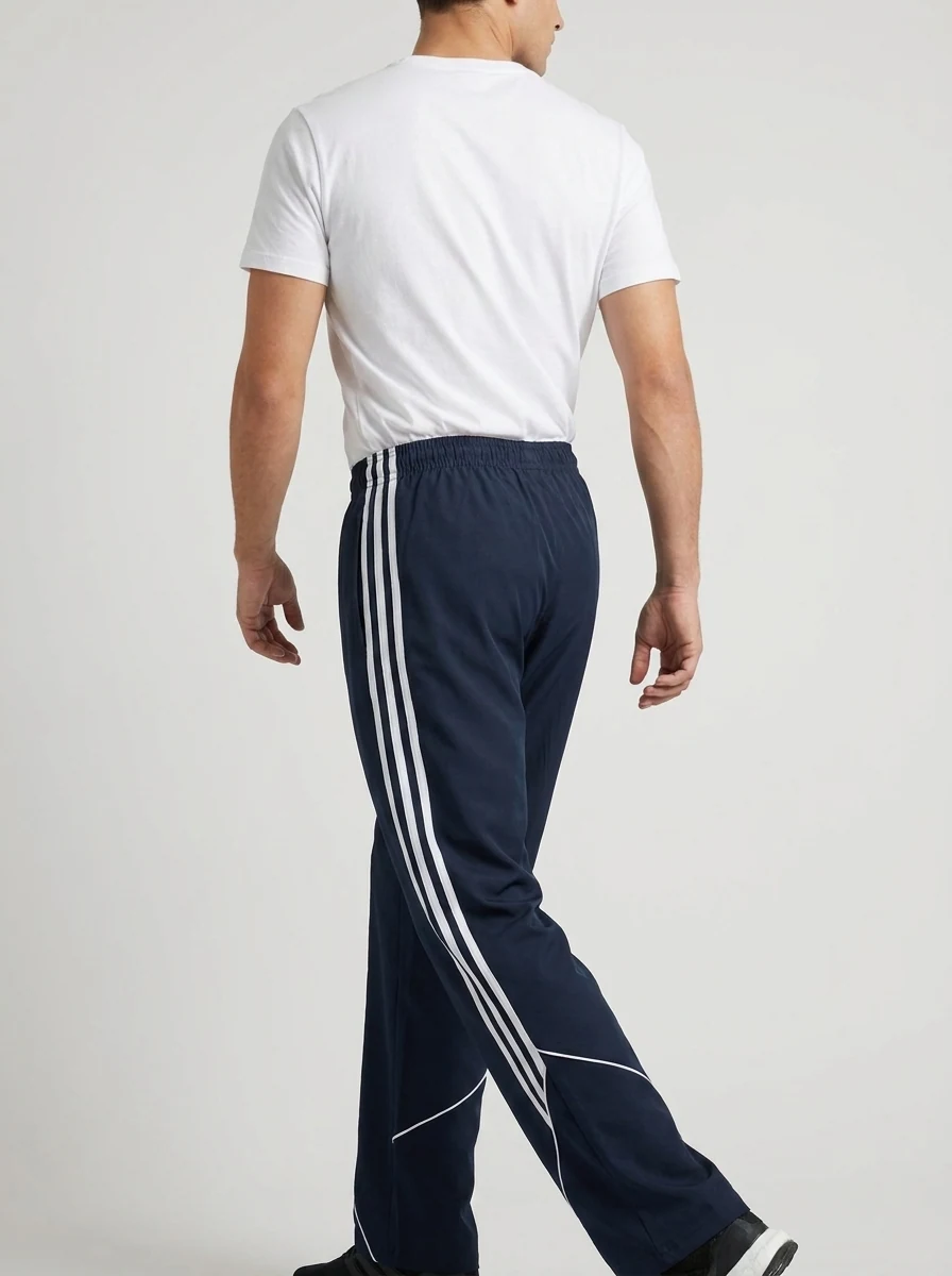 LEE MORGAN SHORT STRIPES TRACK-XL-NAVY BLUE, image 2