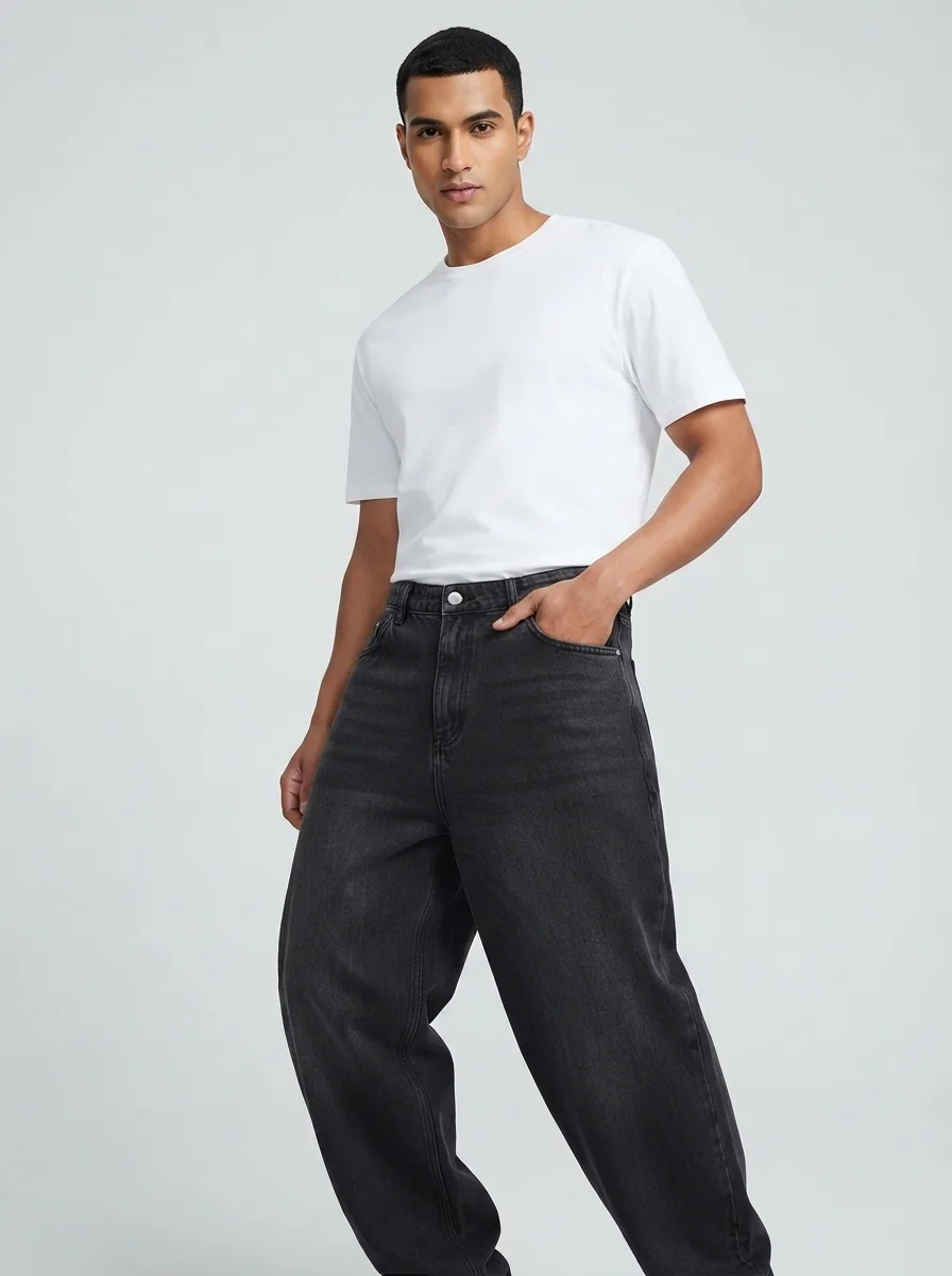 GR9301 HR JEANS BAGGY, image 6