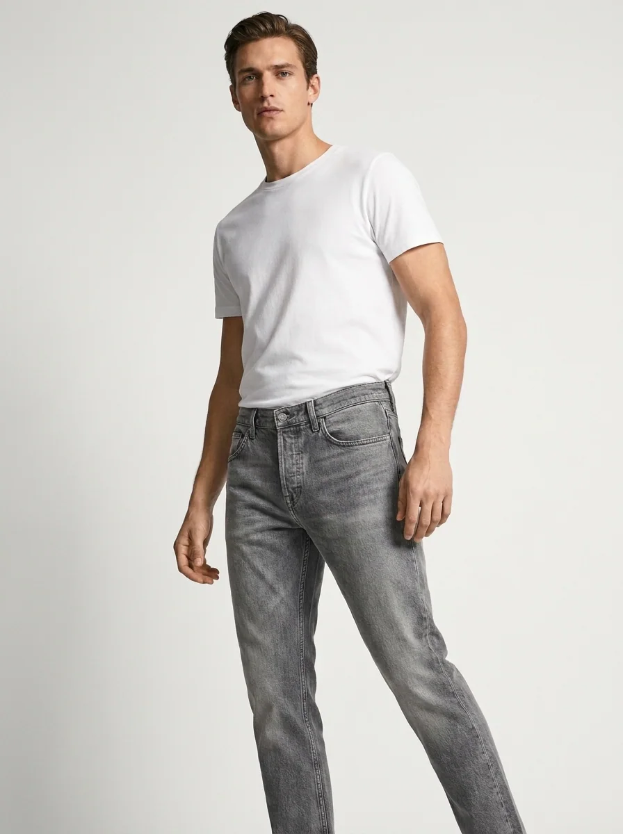 GR9026 K-PLUS JEANS R/F SHADE