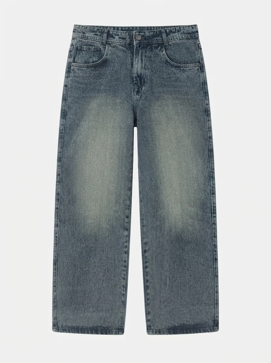 TRUE BLACK DENIM BAGGY, image 6