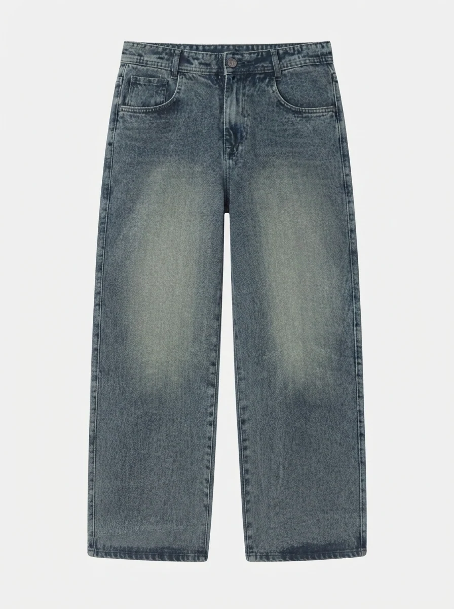 TRUE BLACK DENIM BAGGY, image 6