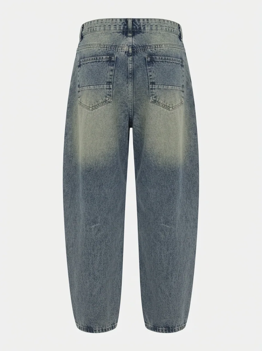 TRUE BLACK DENIM BAGGY, image 2