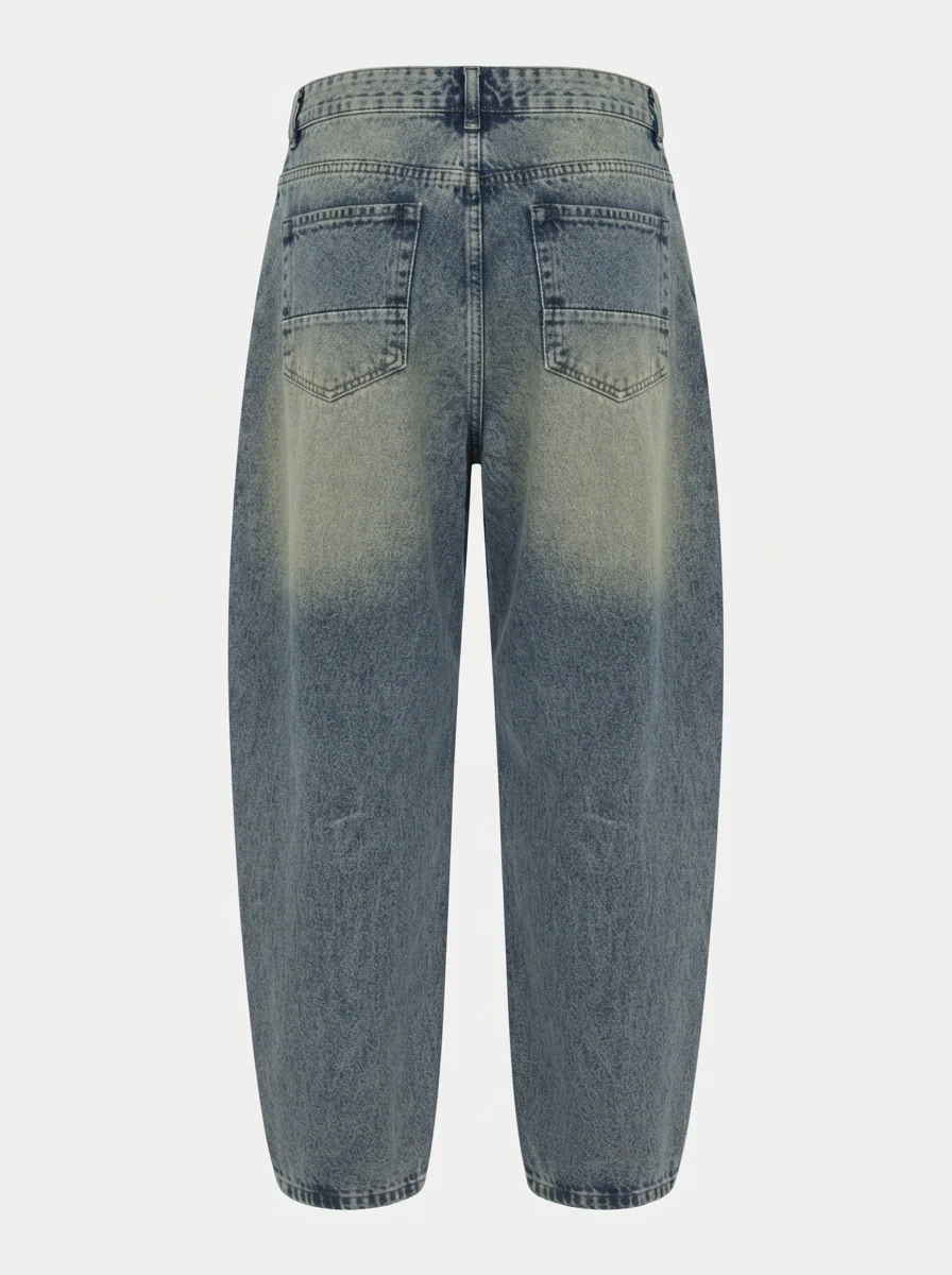 TRUE BLACK DENIM BAGGY, image 2