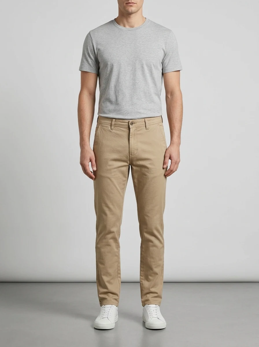 CARBON SLIMFIT COTTON PANT, image 4