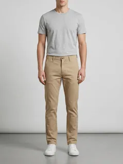 CARBON SLIMFIT COTTON PANT 4