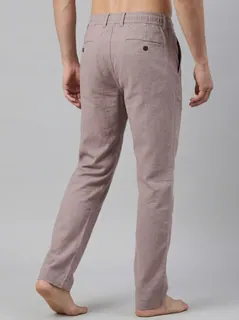 GR9312 HR REGULAR FIT LINEN PANT 2