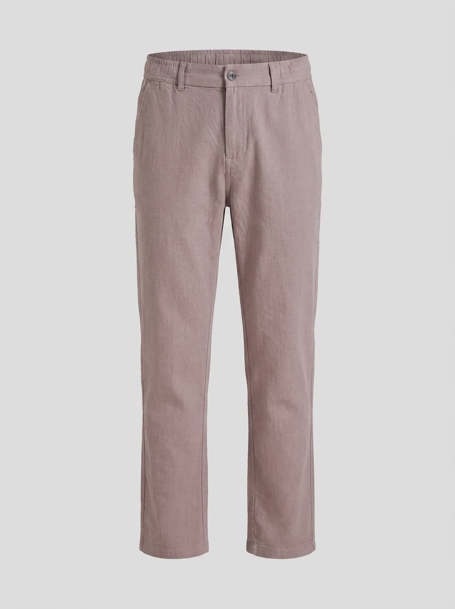 GR9312 HR REGULAR FIT LINEN PANT, image 3