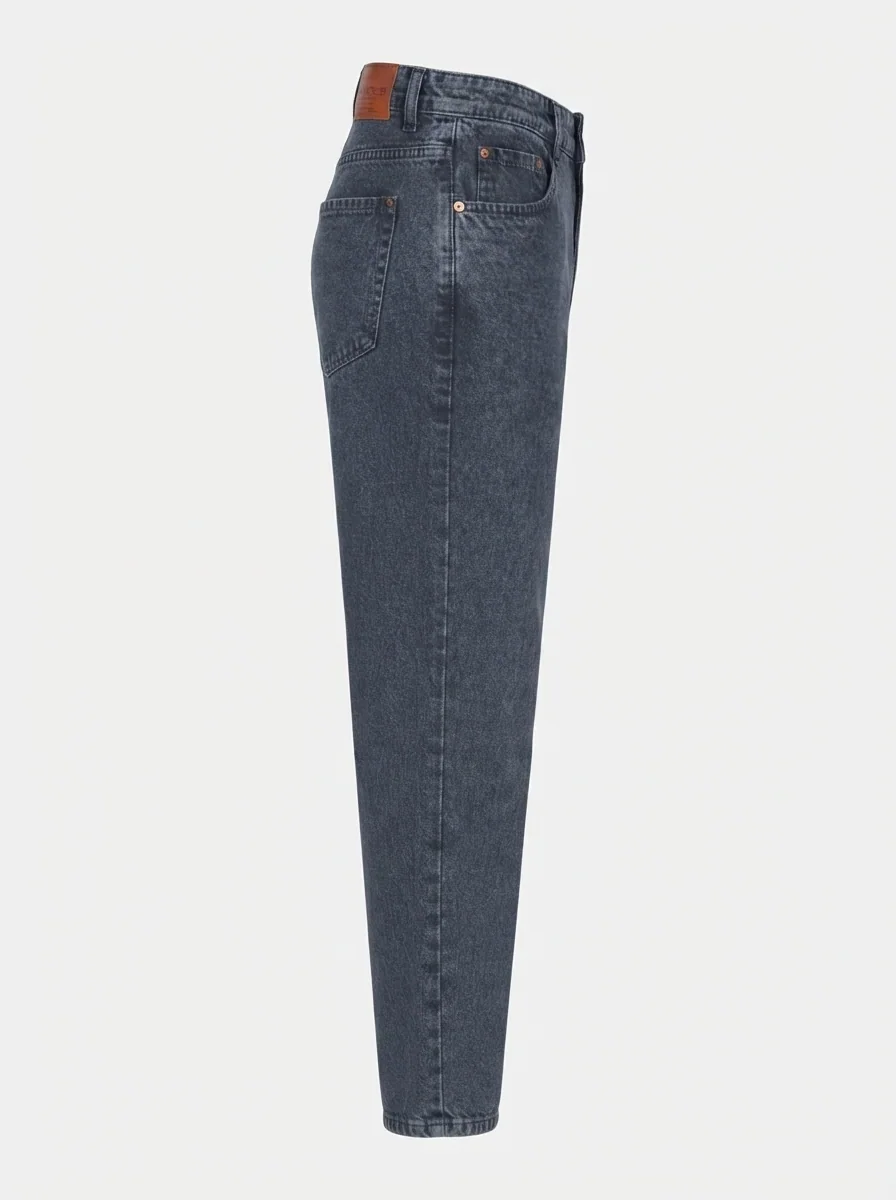 GR9252 BLACK CRUSH MOMFIT JEANS, image 5