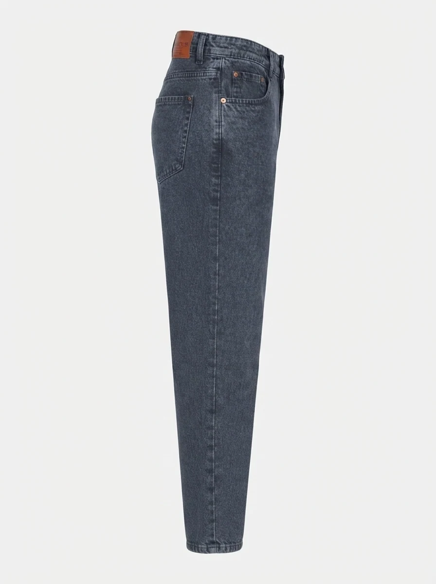 GR9252 BLACK CRUSH MOMFIT JEANS, image 5