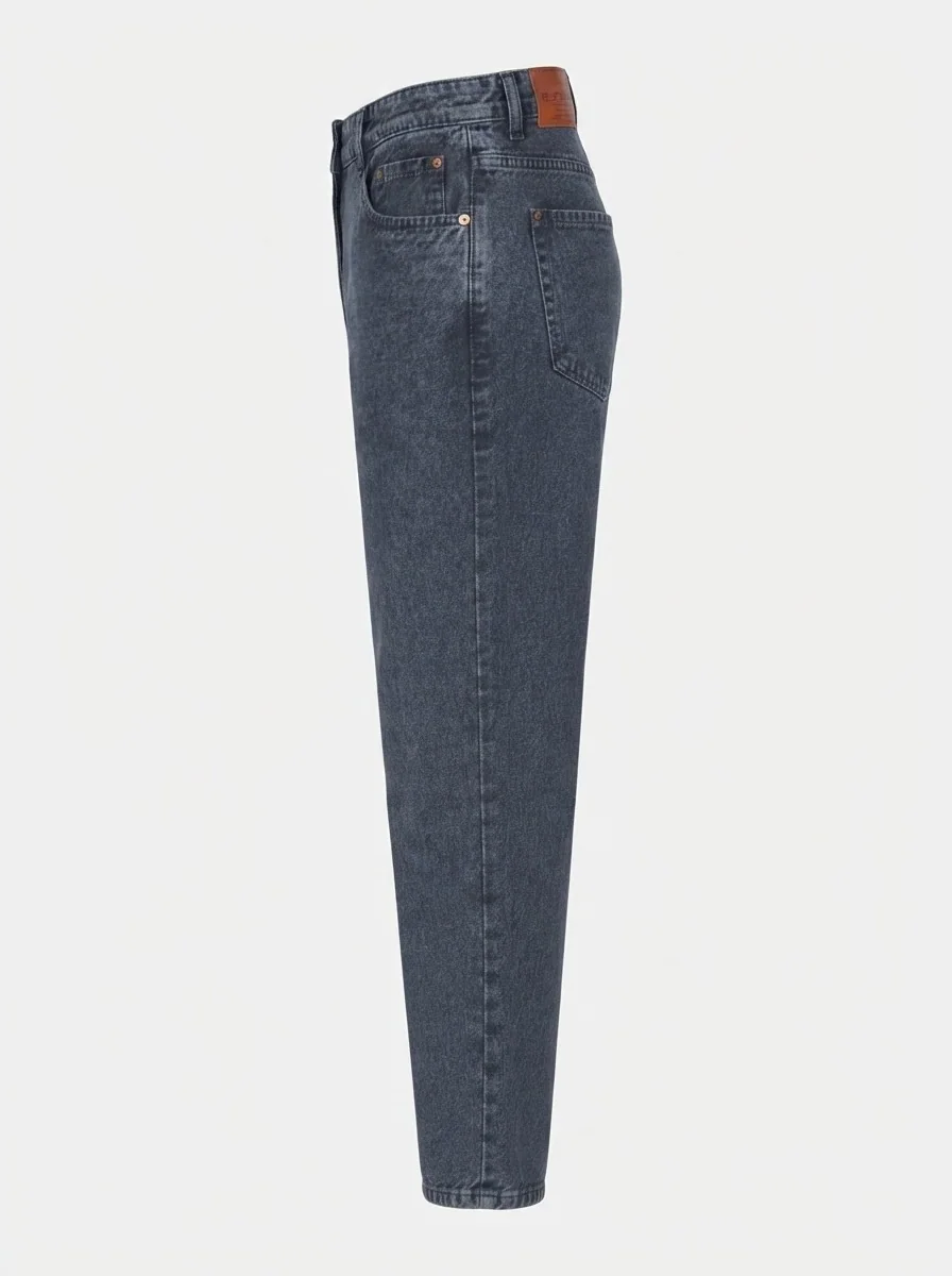 GR9252 BLACK CRUSH MOMFIT JEANS, image 6