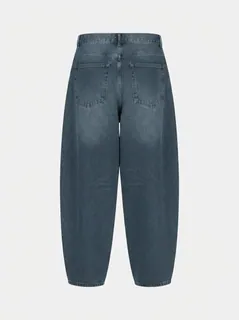 C M PATTERN CLOUD WASH BAGGY 4