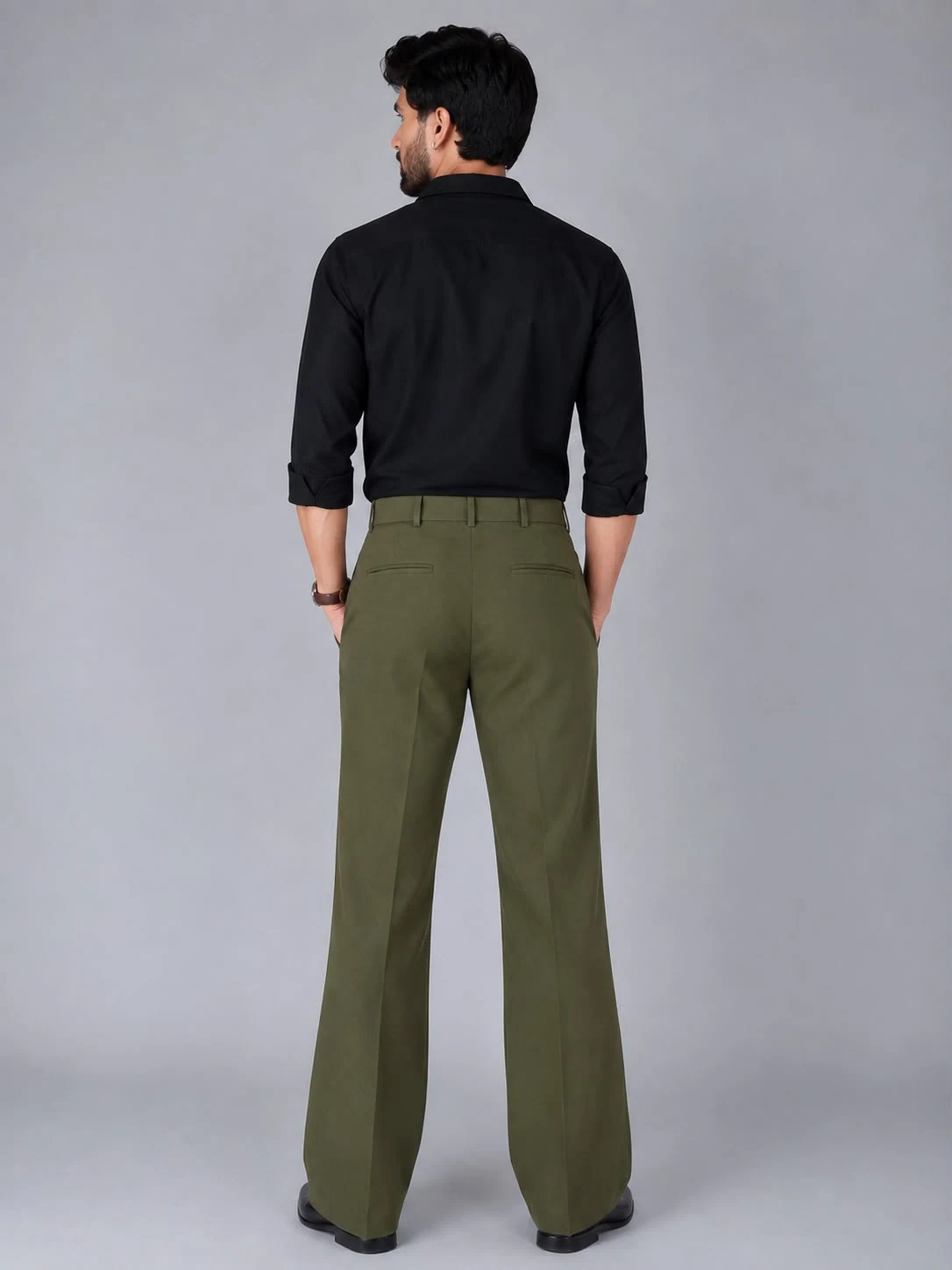 INGLISH BOOTCUT FORMAL PANT, image 2