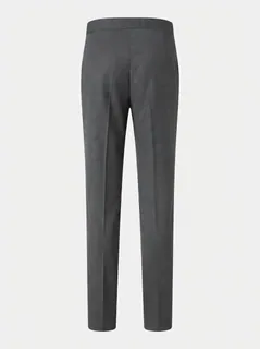 CARBON REGULAR FIT FORMAL PANT-30-GRAY 4