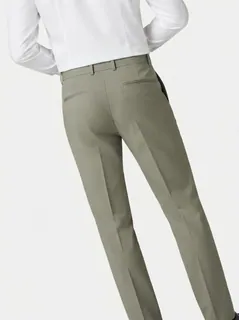 HIFLY ANKLE FIT COTTON FORMAL PANT 2