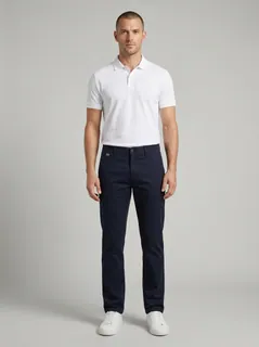 CARBON SLIMFIT COTTON PANT-32-BLACK 1