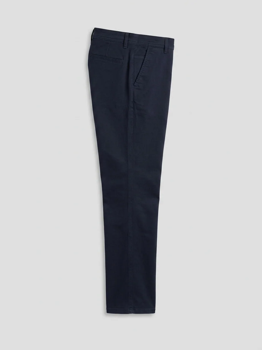 CARBON SLIMFIT COTTON PANT-32-BLACK, image 4