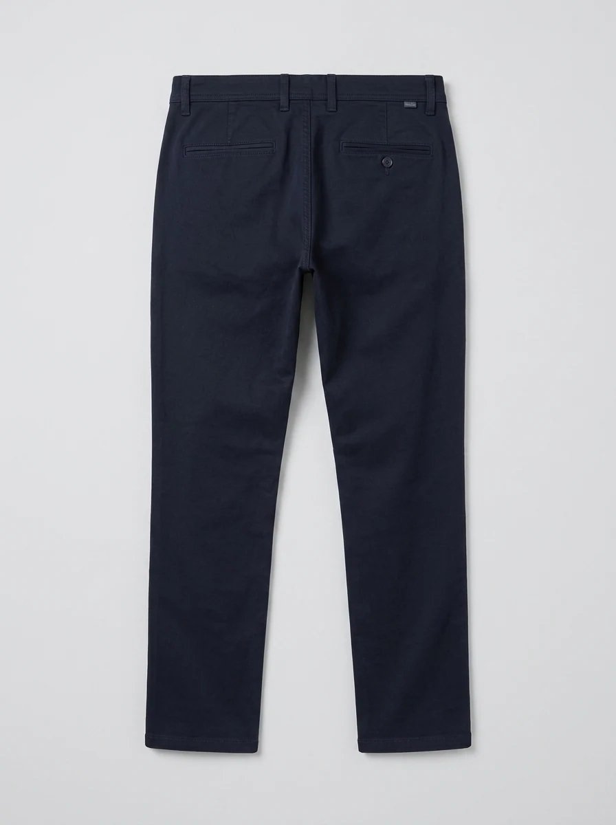CARBON SLIMFIT COTTON PANT-32-BLACK, image 5