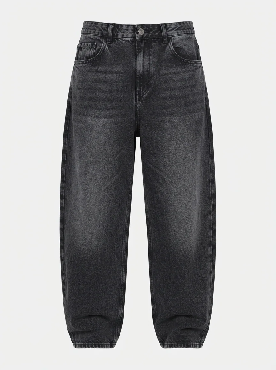 BLUE BAY DENIM BAGGY-30-BLACK, image 6