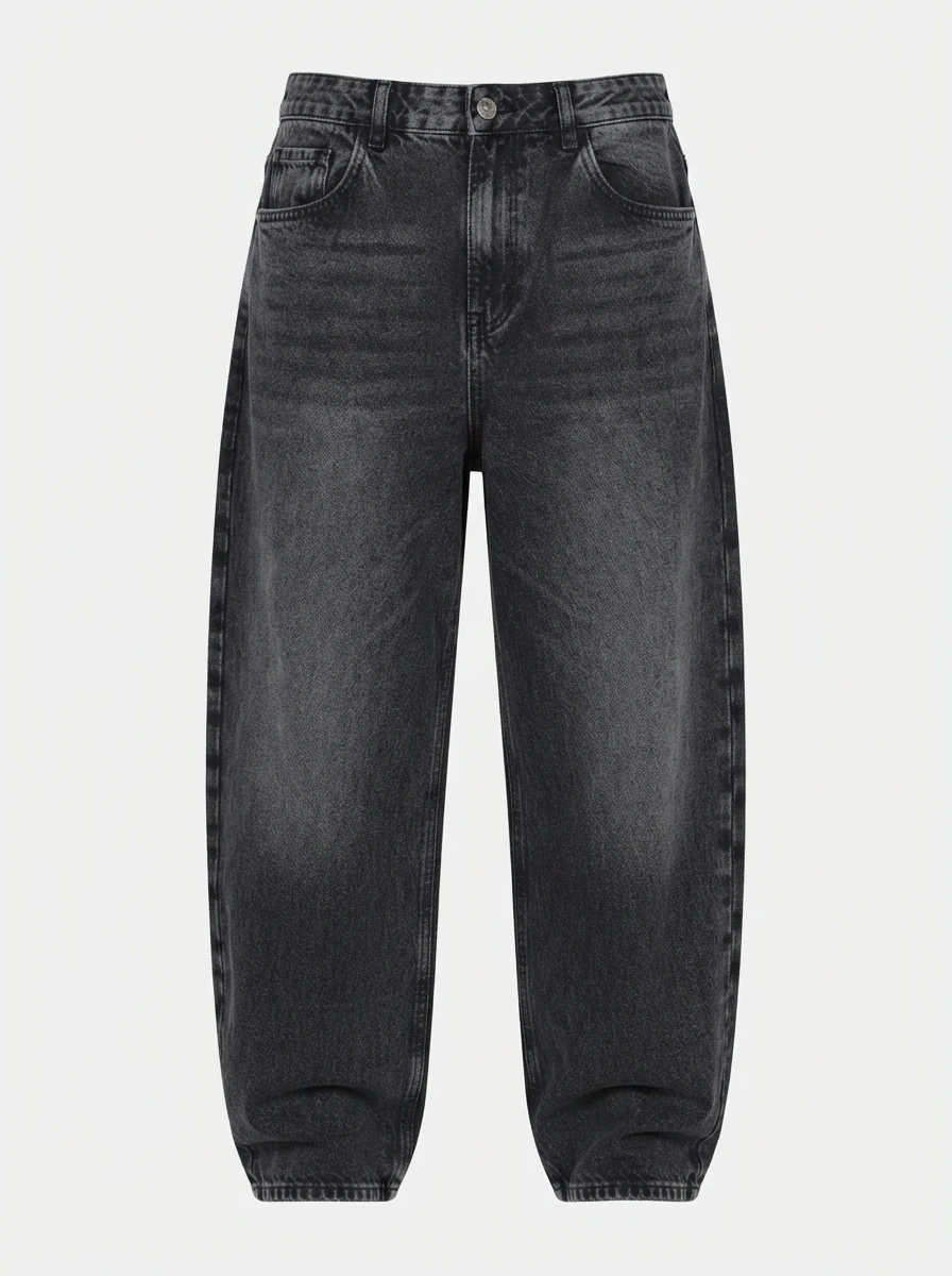 BLUE BAY DENIM BAGGY-30-BLACK, image 6