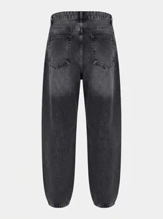 BLUE BAY DENIM BAGGY-30-BLACK 4