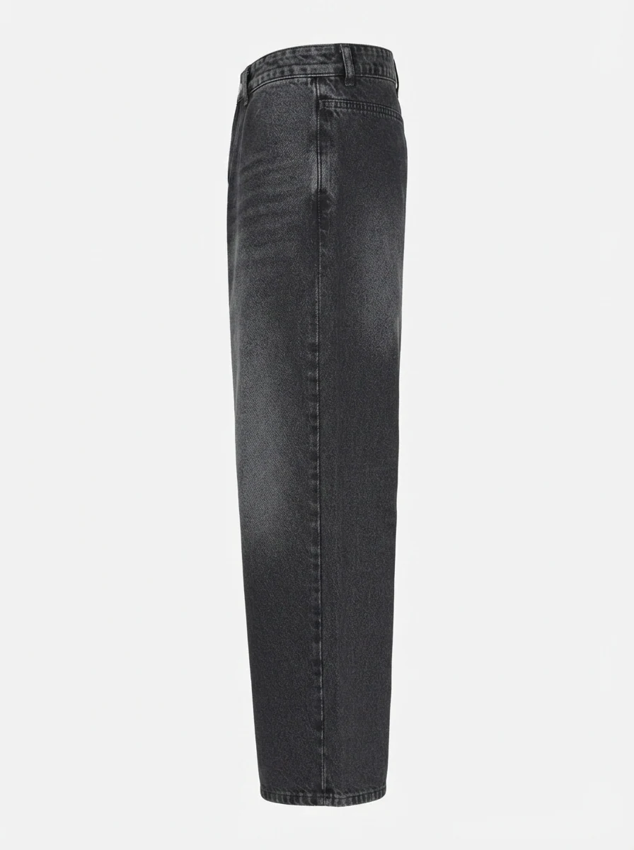 BLUE BAY DENIM BAGGY-30-BLACK, image 3