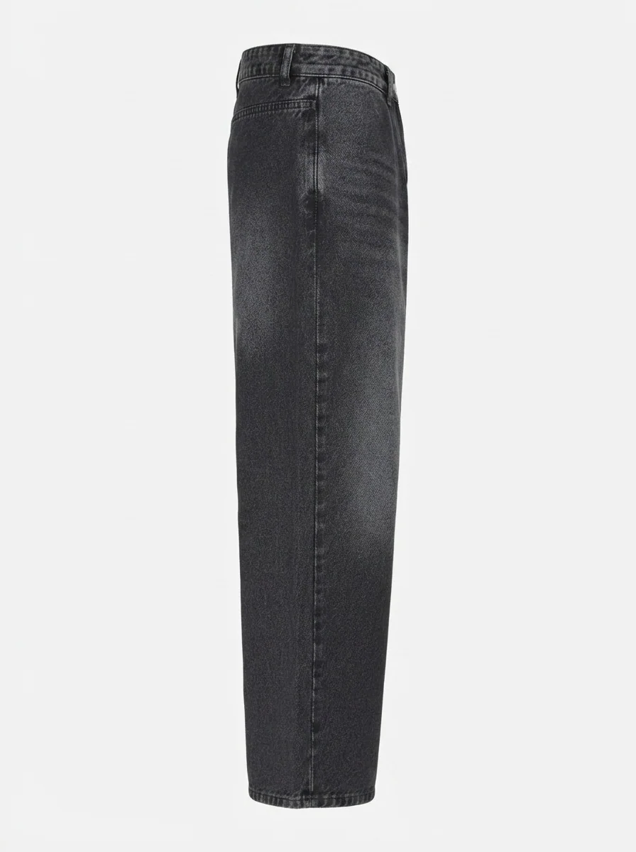 BLUE BAY DENIM BAGGY-30-BLACK, image 5